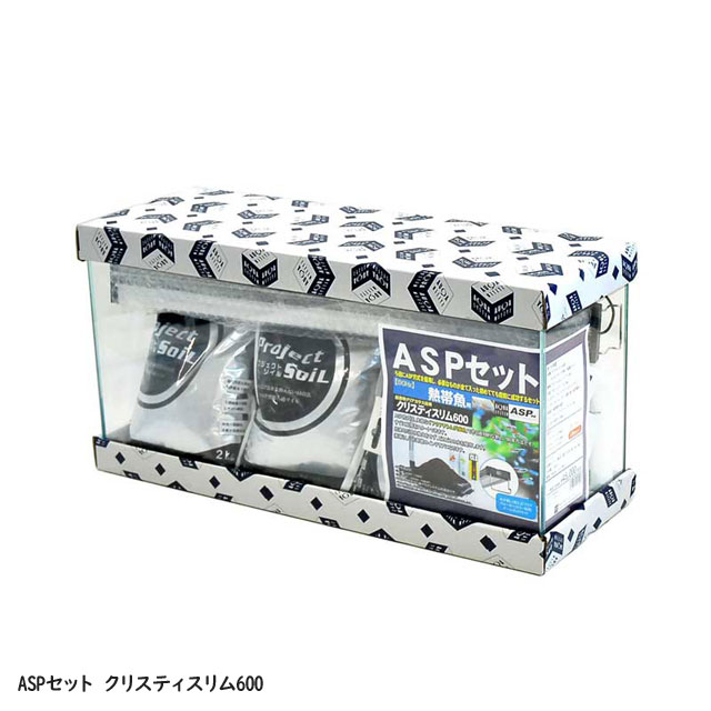 注目の 雑貨ストア広島1水槽セット アクアシステム ASPセット 熱帯魚用 クリスティ60H LED 60Hz